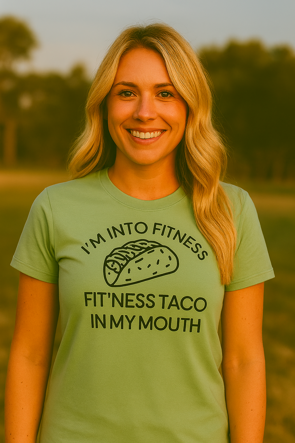 Fitness Taco Funny T-shirt