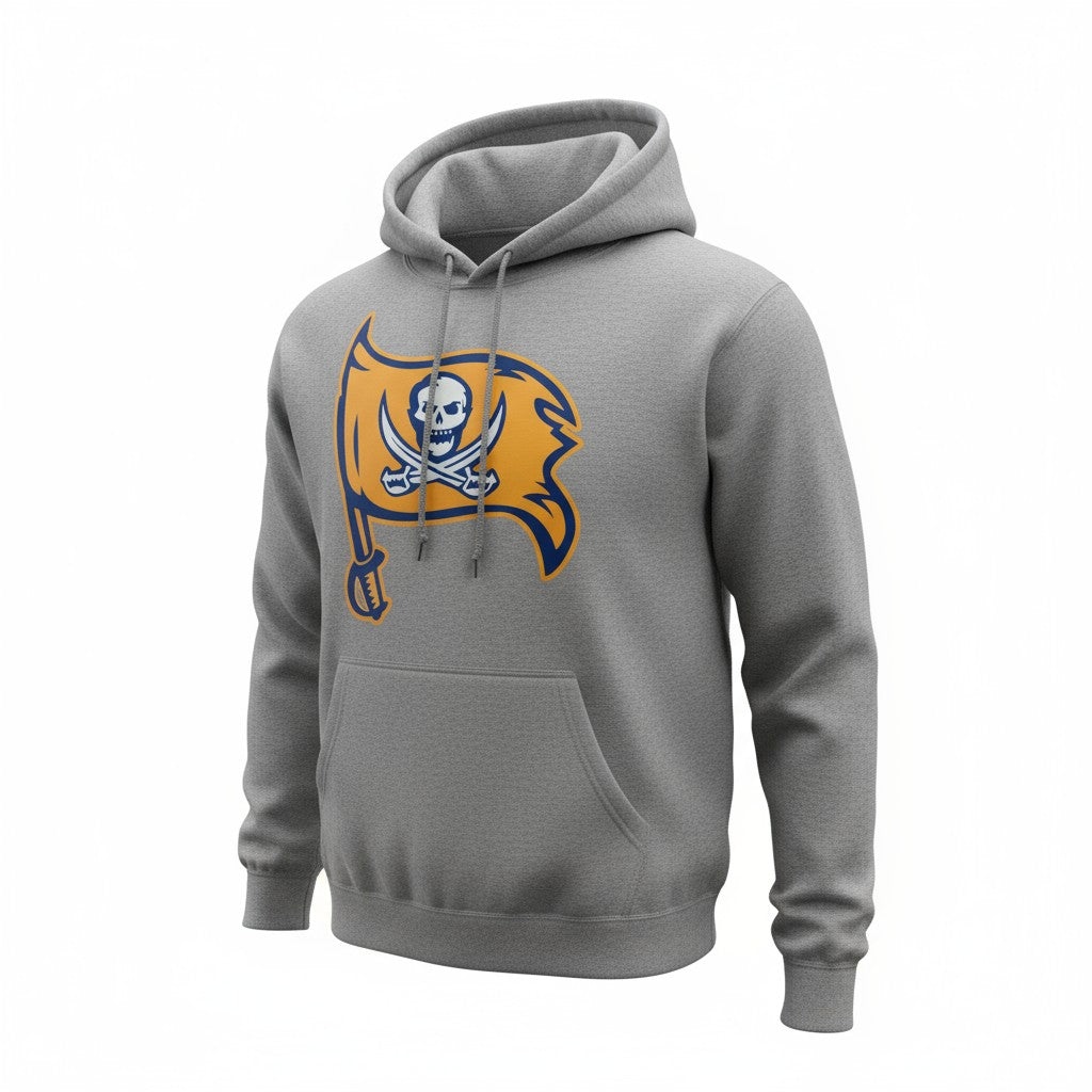 La Vega Pirates Flag Logo Hoodie