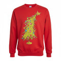 Grinch Tree Red Christmas Sweatshirt