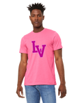 La Vega Short Sleeve Pink Logo T-Shirt