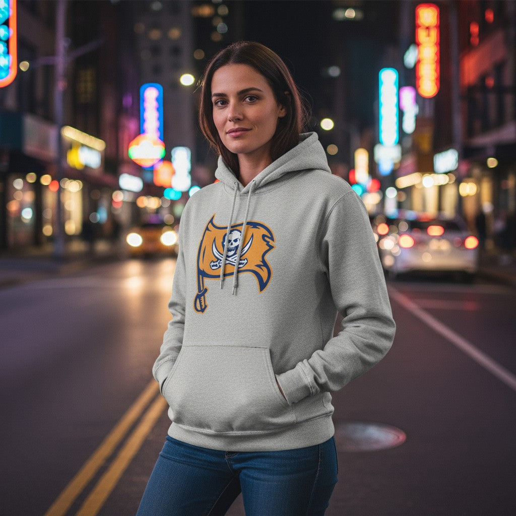 La Vega Pirates Flag Logo Hoodie